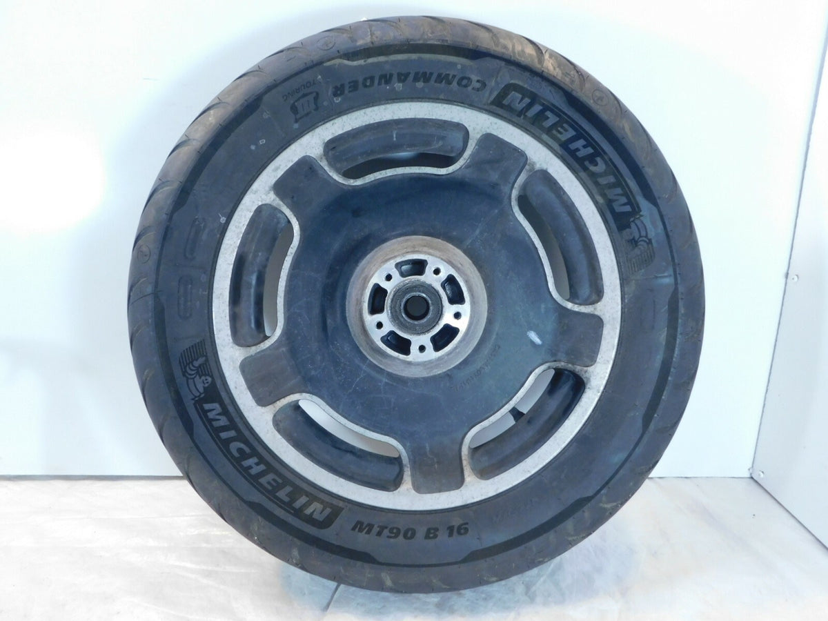 Harley Davidson Touring FLHX Street Glide Cast Black Front Wheel Rim w/ Tire