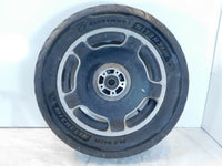 Harley Davidson Touring FLHX Street Glide Cast Black Front Wheel Rim w/ Tire