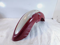 2001 01 Yamaha V-Star 1100 XVS1100 Classic Red Front Wheel Fender Mudguard - C3 Cycle