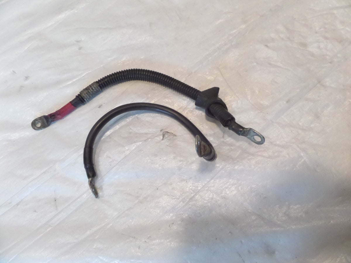 Harley Davidson Touring Road King Electra Glide Positive Negative Battery Cables - C3 Cycle