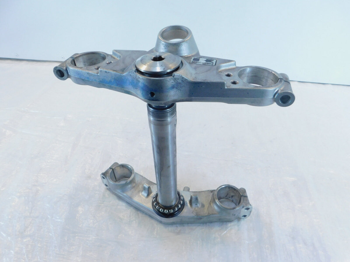 2002-2003 Kawasaki ZZR1200 ZX1200C Front Wheel Fork Triple Tree Steering Stem - C3 Cycle