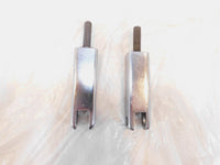 Harley EVO FXR EVO Dyna Chrome Front Highway Footpeg Peg Mount Clevis Brackets - C3 Cycle