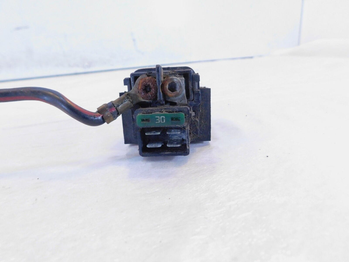 1990-93 Kawasaki Ninja ZX6 ZX600 ZX7 ZX750 ZX7R Starter Motor Relay & Cable Wire - C3 Cycle