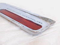 Harley Touring Electra Street Glide Road King Red Right Saddlebag Latch Cover - C3 Cycle