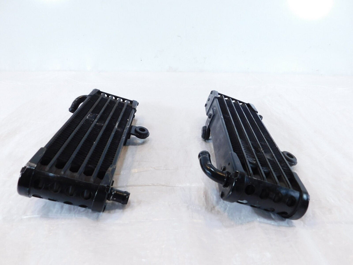 Aprilia RSV1000R RSV 1000 Tuono R Black Left/Right Engine Motor Oil Coolers - C3 Cycle
