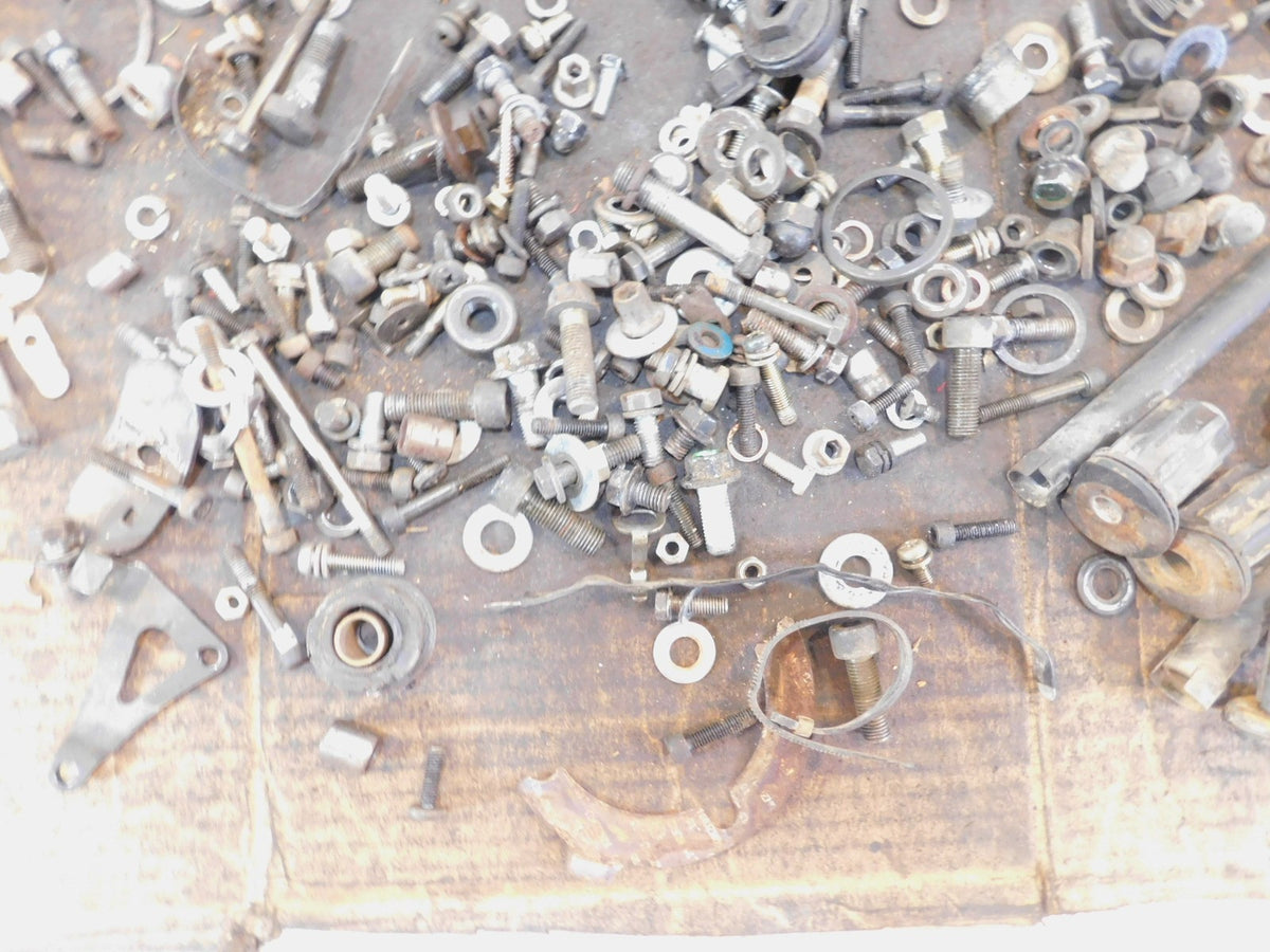 1983 83 Yamaha Maxim 750 XJ750  Misc Nuts Bolts & Brackets Parts Box Lot - C3 Cycle