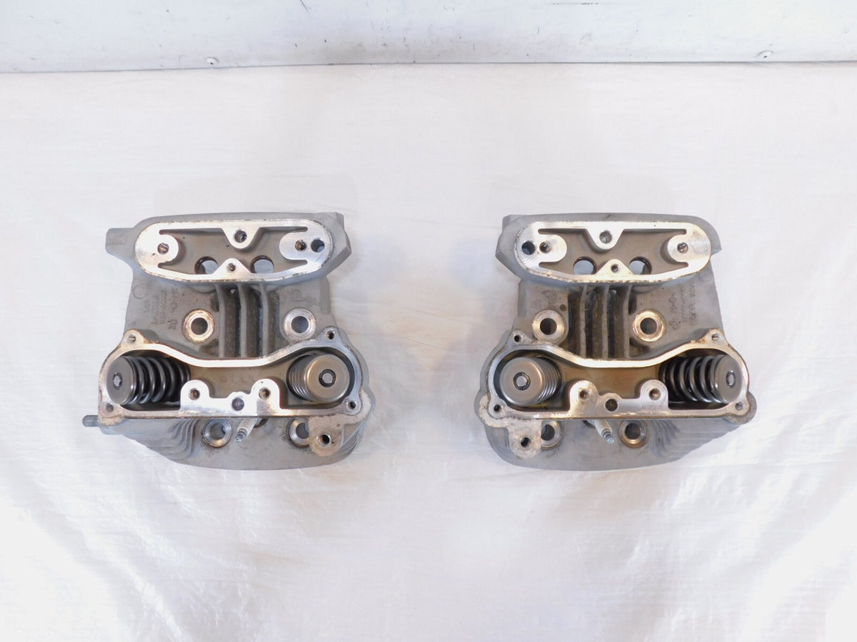 Harley Sportster 883 Front & Rear Engine Motor Cylinder Heads Springs & Valves - C3 Cycle
