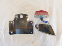 Harley Davidson Ironhead Sportster 900 1000 Side Mount License Plate Bracket Lot - C3 Cycle