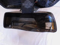 Harley Davidson Road King Electra Glide Black Left Speaker Saddlebag Side Bag - C3 Cycle