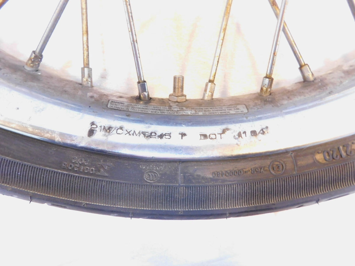 2005-2007 Harley Davidson Sportster 1200 Custom 21" Inch Laced Front Wheel Rim