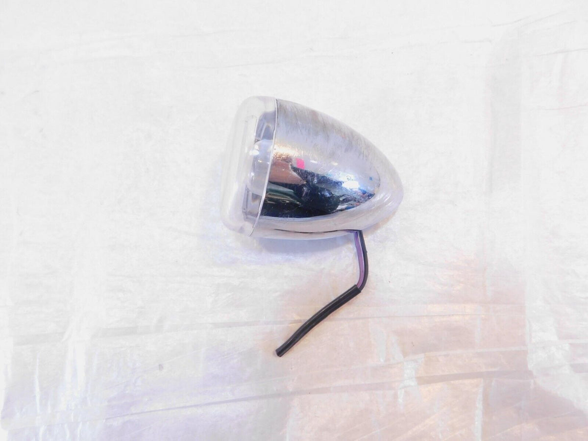 Harley Davidson Sportster Softail Dyna V-Rod Chrome Front Turn Signal Indicator