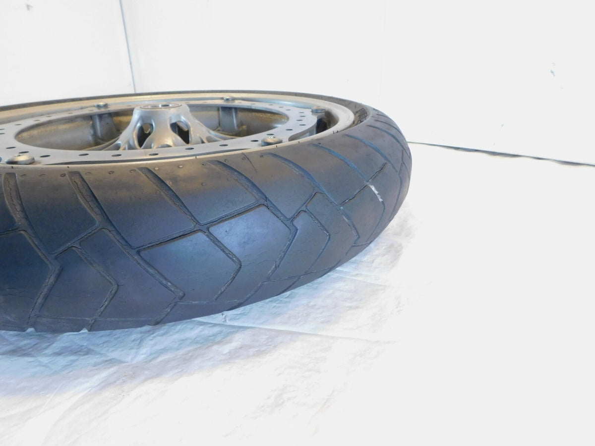 2006-2010 Buell XB XB12 XB12X Ulysses Cast 6 Spoke Front Black Wheel Rim & Tire - C3 Cycle
