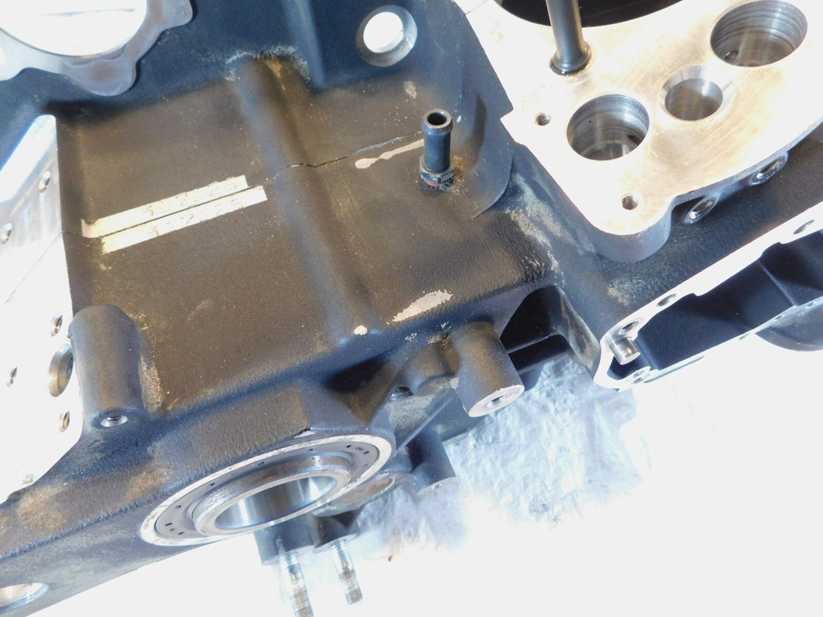 09-10 Buell XB XB12 XB12R Firebolt XB12S Lighting Ulysses Engine Motor Crankcase - C3 Cycle