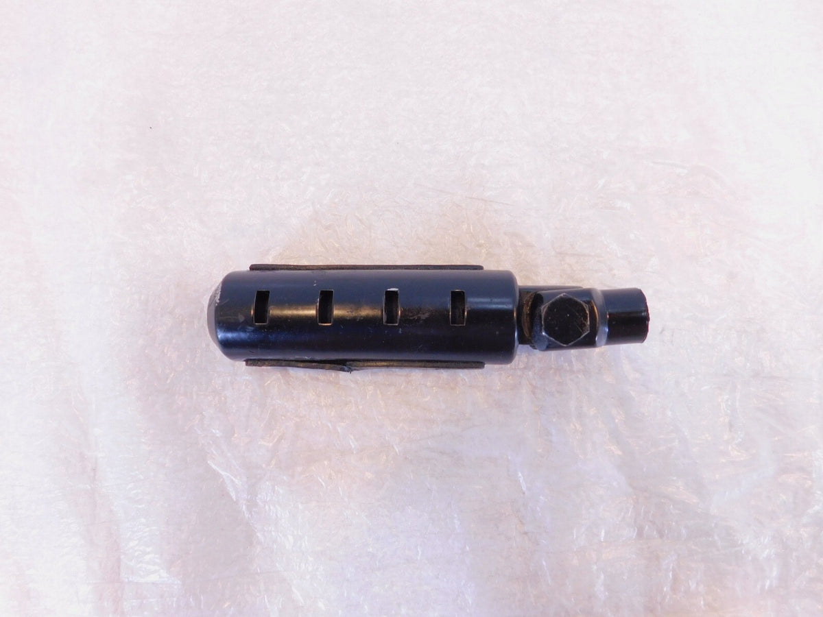 Harley Touring Dyna Sportster & Softail Black Rubber Footpeg Footrest w/ Clevis
