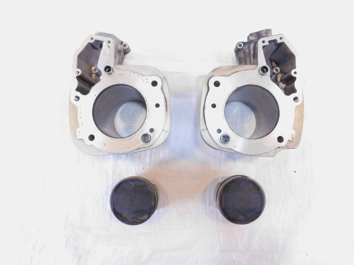 1996 & 1997 BMW R850 R850R Silver Left/Right Cylinder Barrel Jugs & Pistons - C3 Cycle