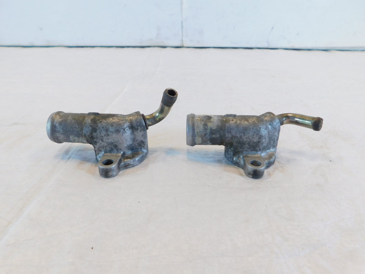 01-17 Honda GL1800 Goldwing 1800 Radiator Coolant Hose Line Pipe Joint Nipples - C3 Cycle