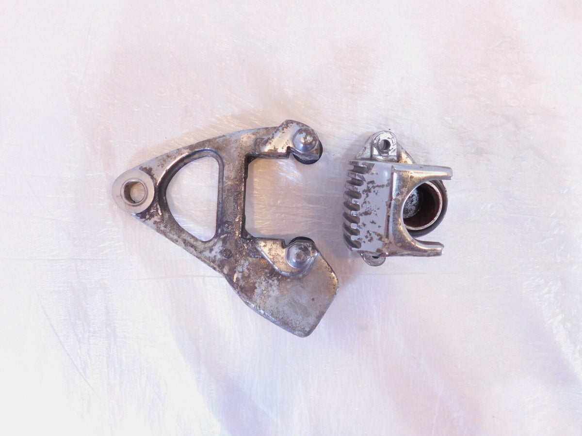 Harley Davidson Sportster 883 & 1100 Chrome Rear Brake Disc Caliper with Bracket - C3 Cycle