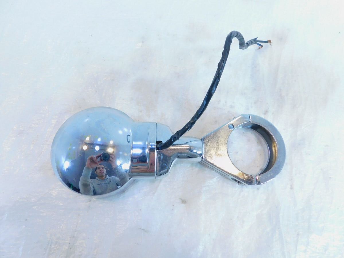 2002-2006 Harley V-Rod VRod VRSC VRSCA 49mm Fork Front Turn Signal & Mount Clamp - C3 Cycle