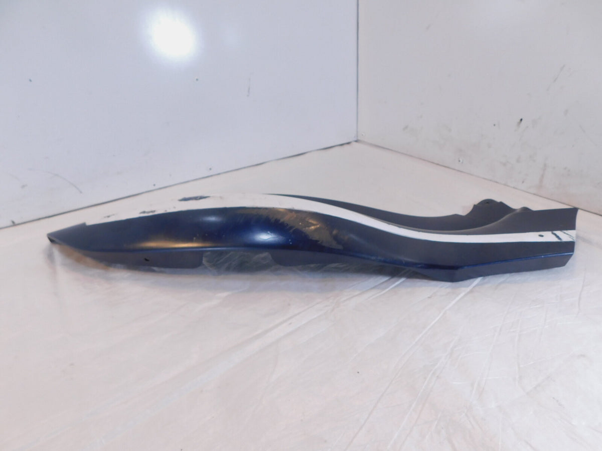 BMW K1200RS K1200GT Blue White Right Rear Tail Seat Fairing Cowling Trim Panel - C3 Cycle
