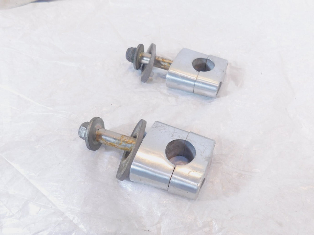1994-1995 Honda CB1000 CB 1000 Silver Front Upper/Lower Holder Handlebar Risers - C3 Cycle