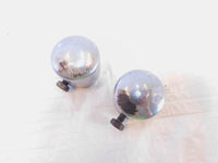 Pair Harley Davidson Touring Dyna Softail & Sportster Front Axle Nut Covers