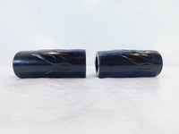 Harley Road King & Electra Glide & Softail Black Front Fork Slider Cover Tins - C3 Cycle