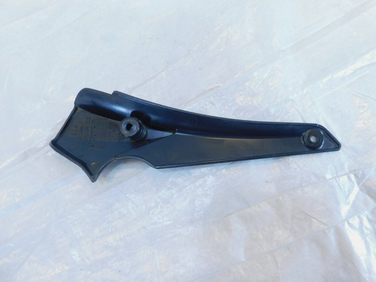 07-13 Aprilia Mana 850 & GT Left Rear Footrest Foot Peg Mount Bracket Cover Trim - C3 Cycle