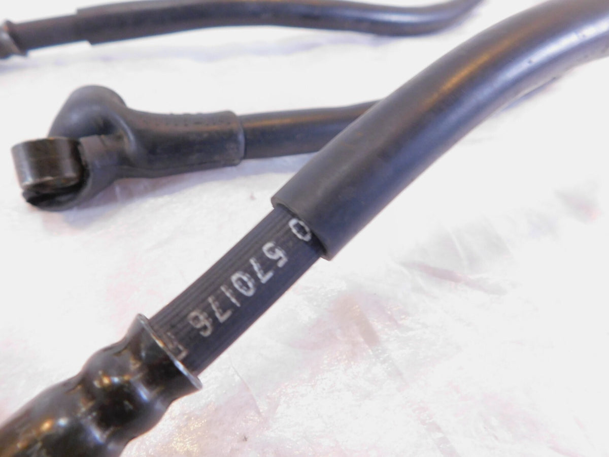2002-2005 Kawasaki ZZR1200 ZX1200C Left/Right Front Wheel Brake Hose Pipe Lines - C3 Cycle