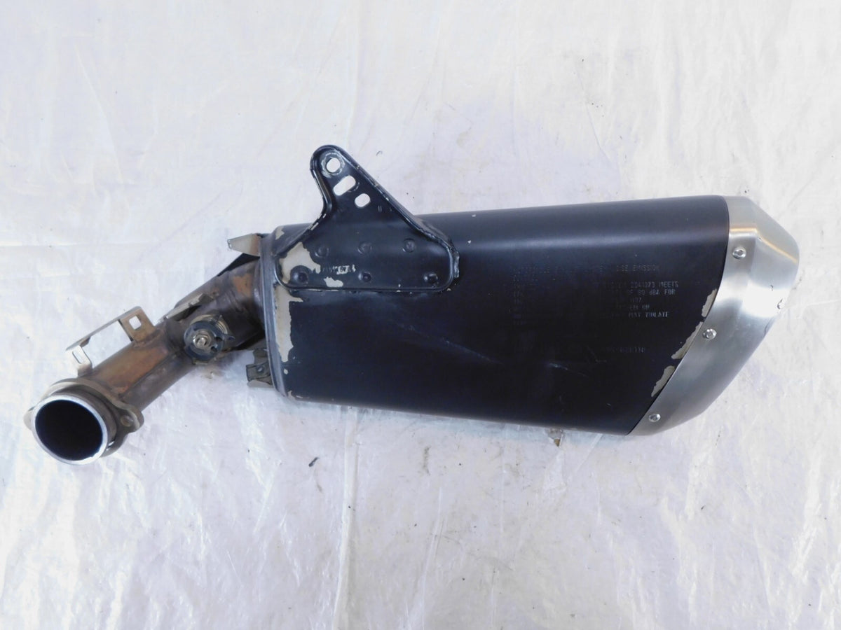 2016-2017 Aprilia Caponord 1200 Rally Stock OEM Exhaust Muffler Silencer Pipe - C3 Cycle