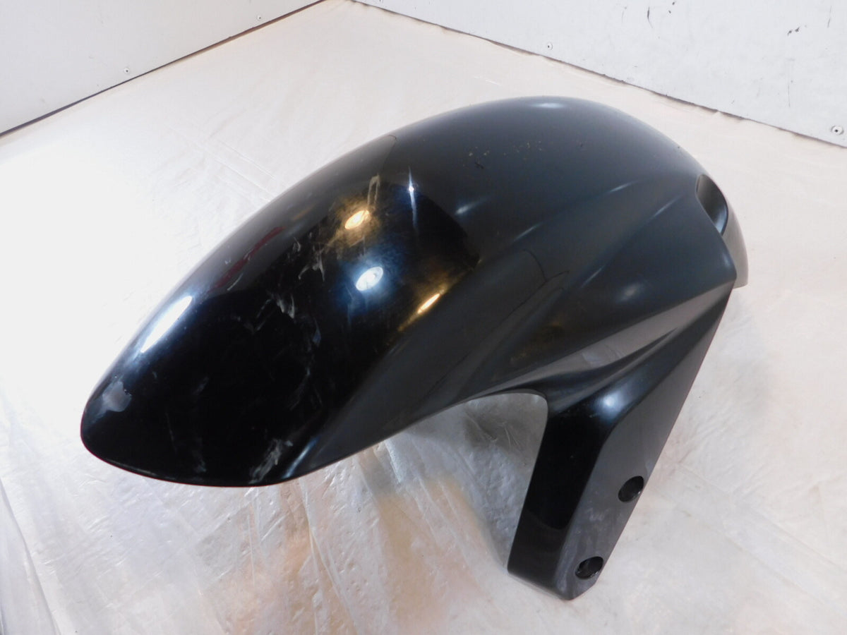 Suzuki GSX-R600 GSX-R750 GSX-R1000 Black Front Wheel Mudguard Fender -Cracked - C3 Cycle