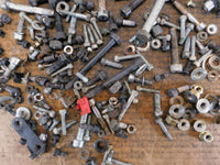 2008 08 Victory Vegas Engine & Motor Nuts Bolts & Brackets Parts Box Lot - C3 Cycle