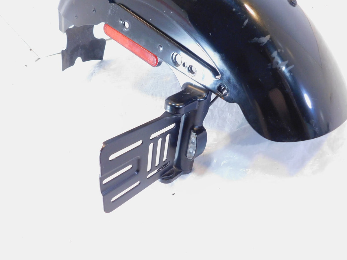 Harley Davidson Sportster 1200 883 Iron Rear Fender & Side Licence Plate Mount - C3 Cycle