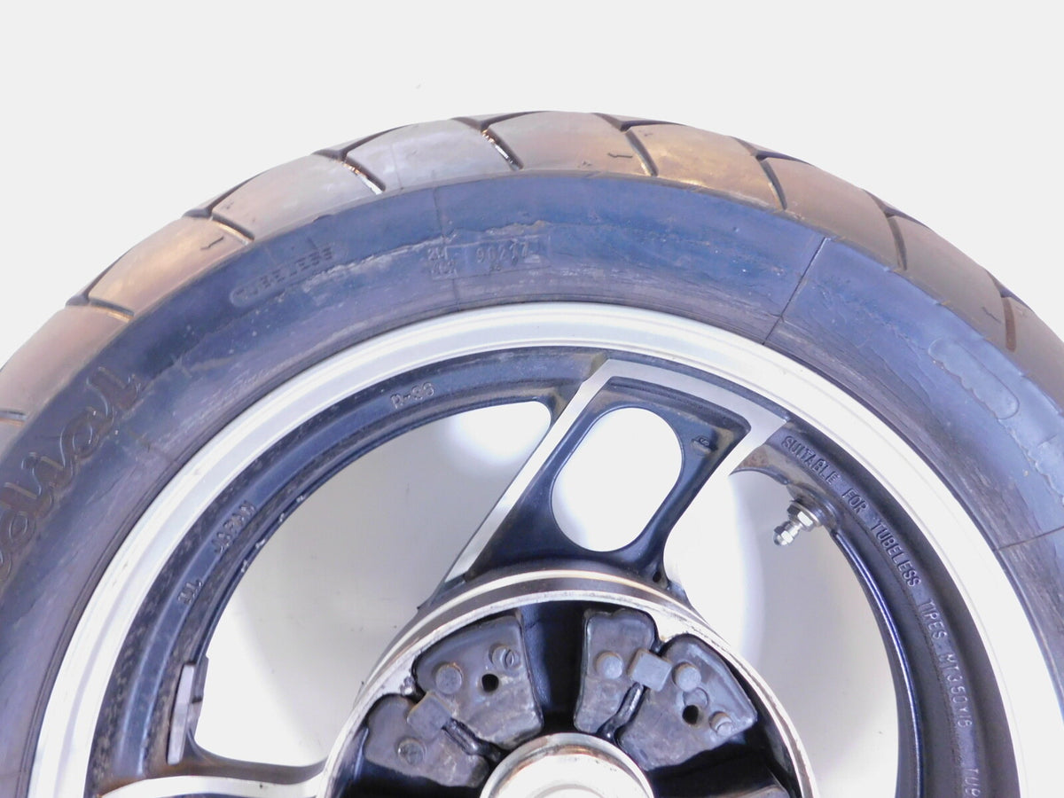 1984 1985 1986 Yamaha FJ1100 FJ1200 Black Rear Back Wheel Rim - 36Y-25338-01-98 - C3 Cycle