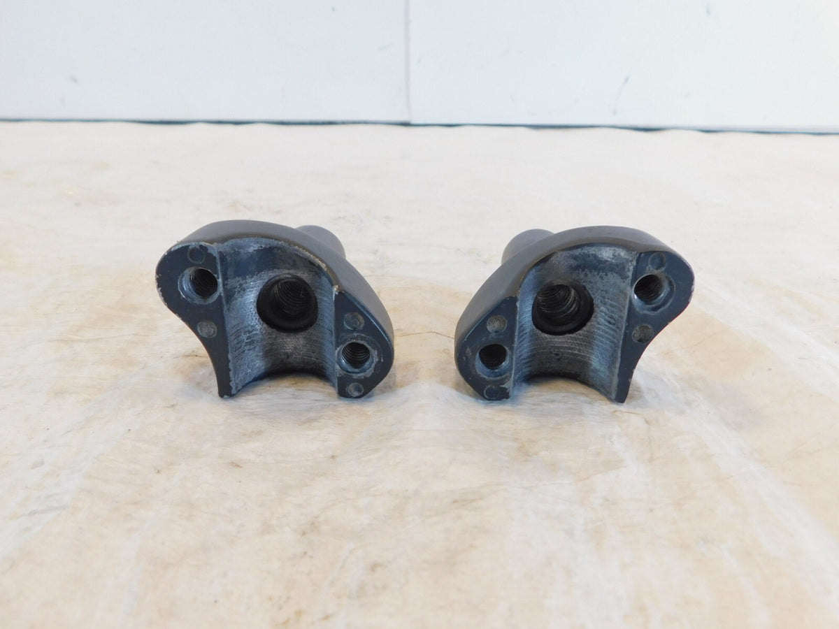 Harley Davidson Sportster 883 & 1200 & Dyna Black Handlebar Bar Riser Clamps