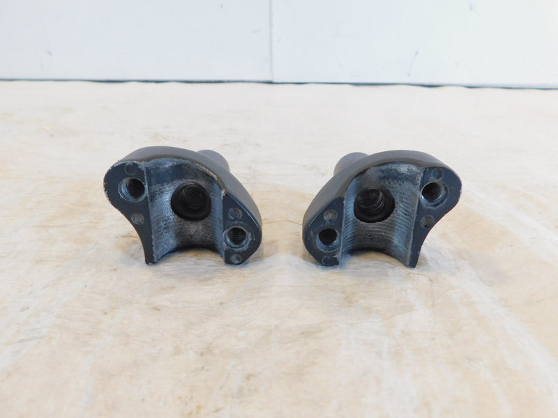 Harley Davidson Sportster 883 & 1200 & Dyna Black Handlebar Bar Riser Clamps