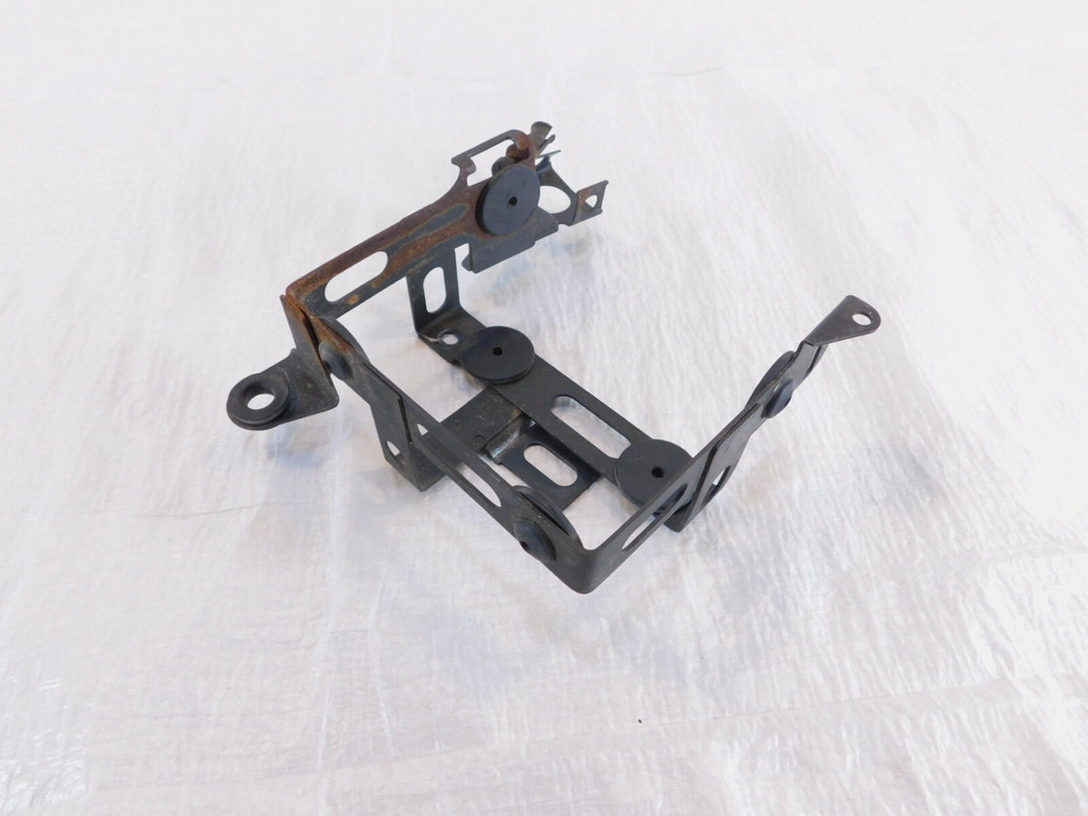 85-86 Honda VT500 VT500C Shadow 500 Black Battery Mount Holder Bracket Box Tray - C3 Cycle