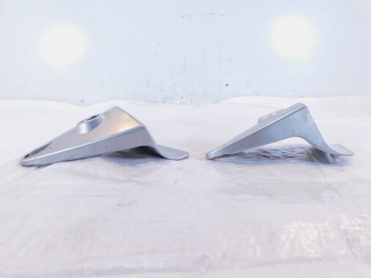 BMW R850R & R1100R Silver Left & Right Front Headlight Bracket Mount Support - C3 Cycle