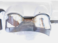 Honda GL1800 Goldwing 1800 Silver Right Exhaust Header Pipe Muffler Shield Cover - C3 Cycle