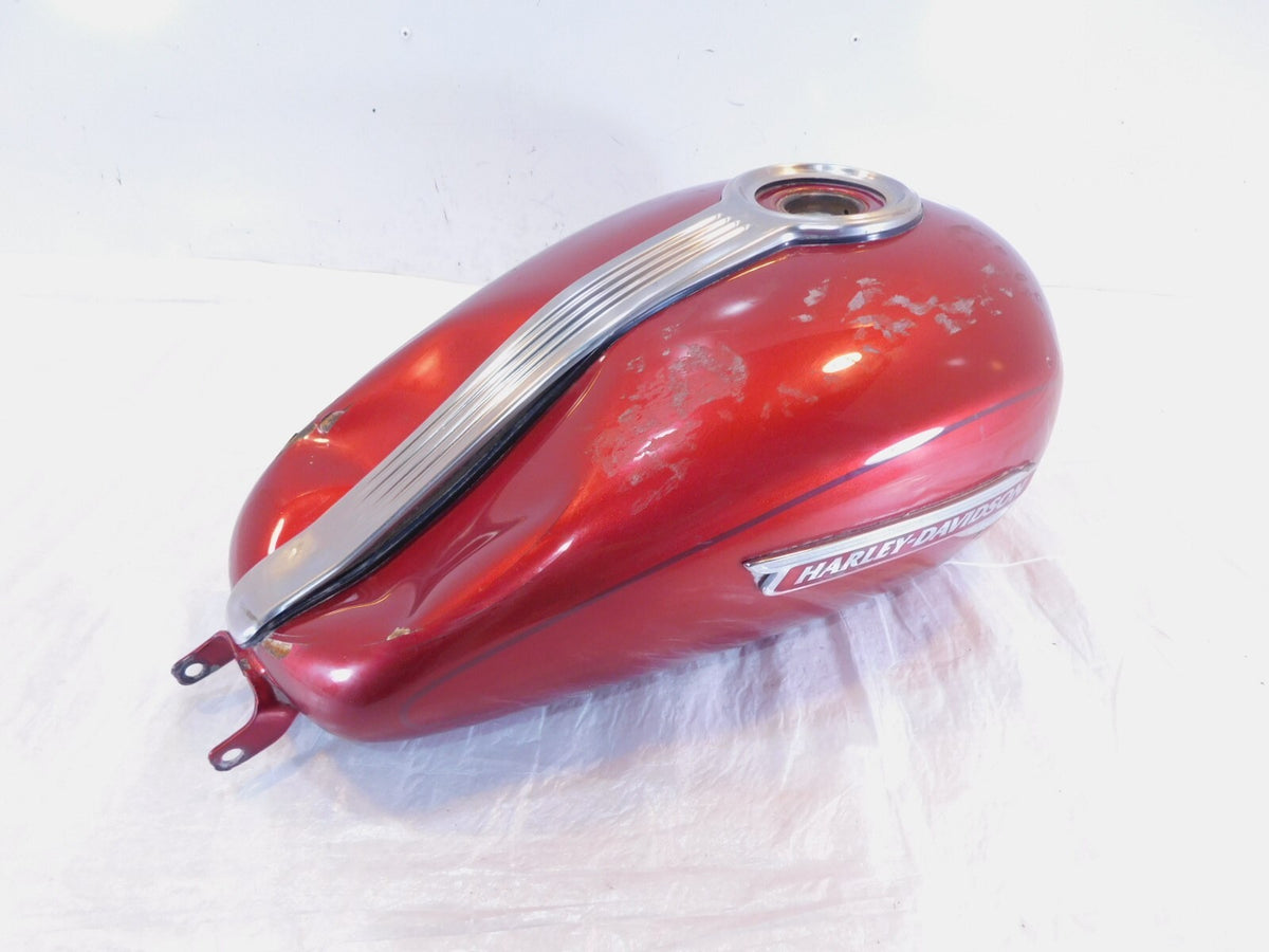 2007-2017 Harley Sportster 883 & 1200 Red Custom & Low Fuel Gas Petrol Tank - C3 Cycle