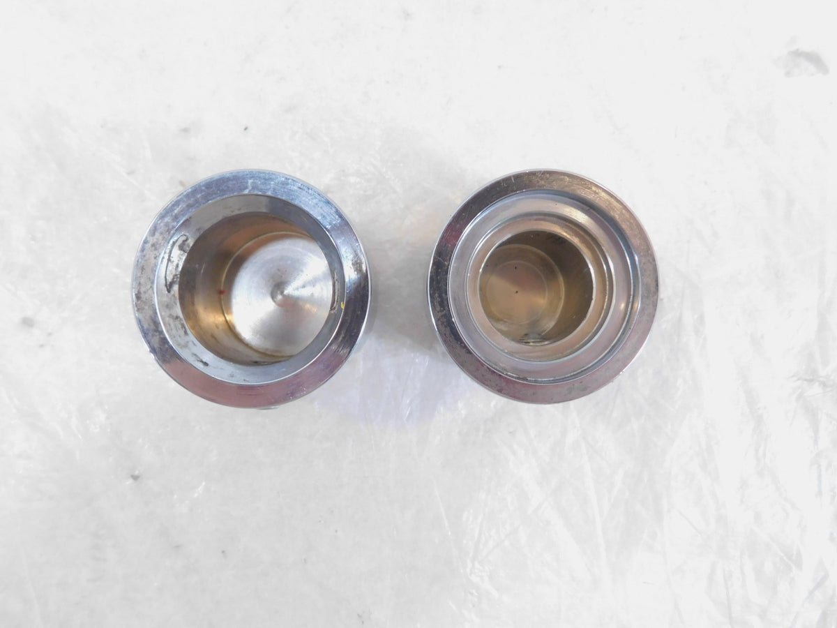 Harley Davidson Dyna & Touring Road King Electra Glide Front Axle Nut Covers - C3 Cycle