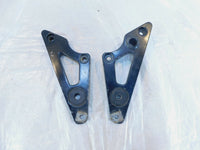 79-80 Yamaha XS750 XS850 Left/Right Rear Passenger Foot Rest Peg Bracket Mounts - C3 Cycle
