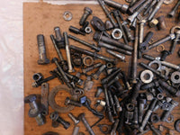 1986-1990 Harley Davidson Sportster 883 & 1200 Nut Bolt & Brackets Parts Box Lot - C3 Cycle