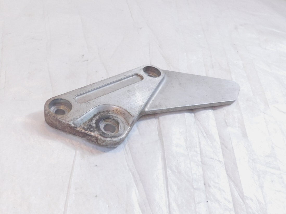 1994-1995 Honda CB1000 CB 1000 Silver Front Left Footrest Foot Peg Bracket Mount - C3 Cycle