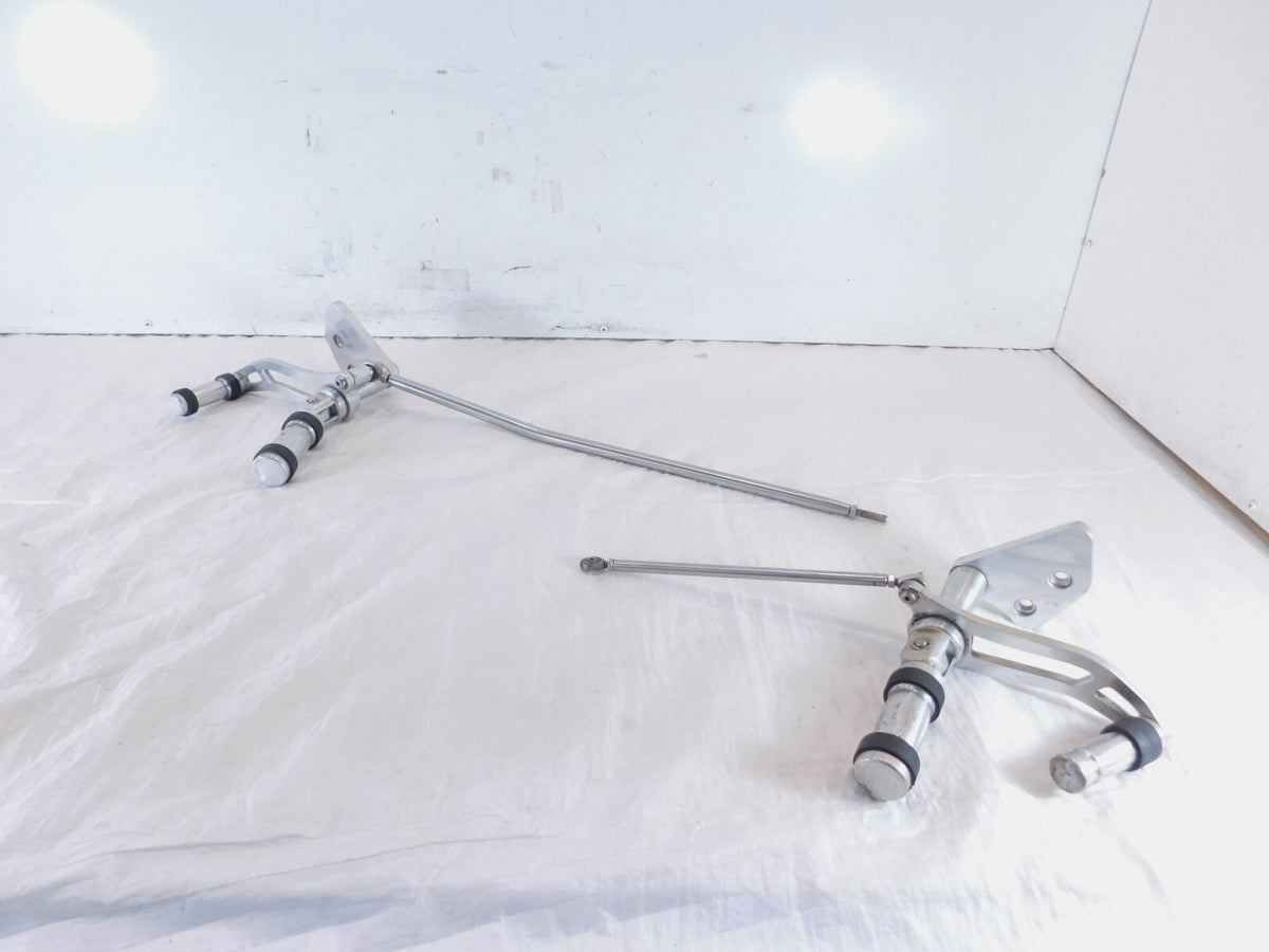 Harley Davidson Dyna Wide Glide Left & Right Forward Control Pedals & Brackets - C3 Cycle
