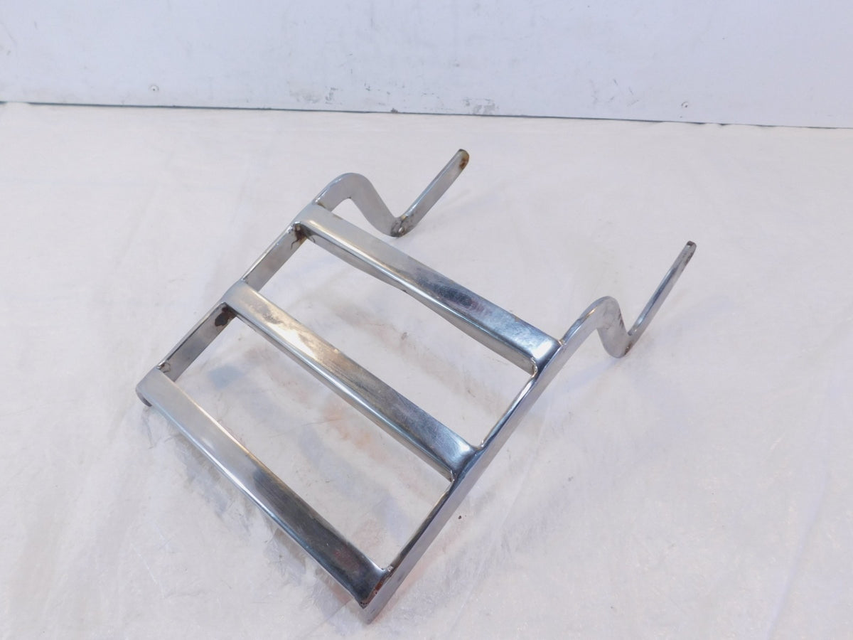 1995 95 Honda Shadow VT1100C Chrome Rear Travel Wheel Fender Luggage Mount Rack - C3 Cycle