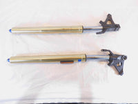 Bent 2007-2012 Triumph Tiger 1050 SE Front Wheel Suspension Fork Shock Leg Tubes - C3 Cycle