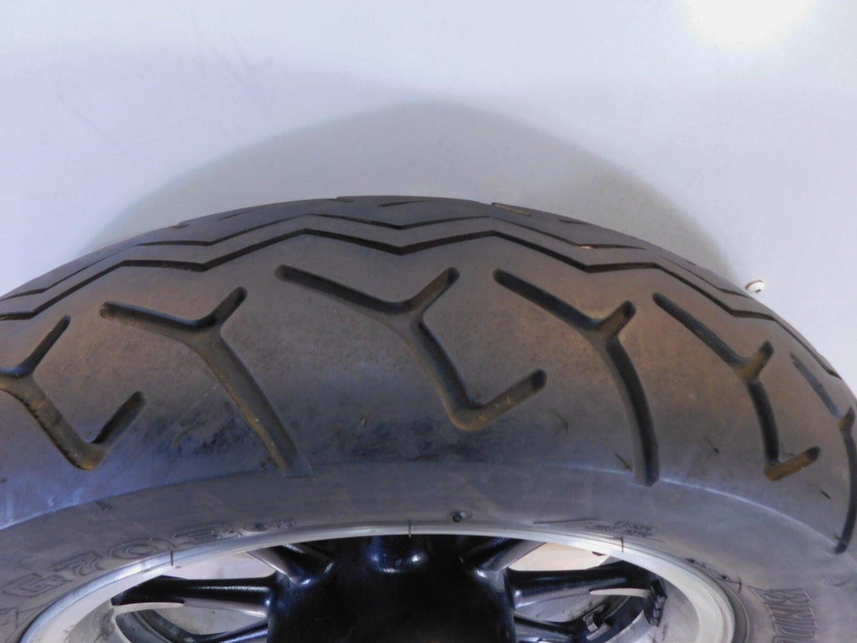Kawasaki Vulcan 1700 Classic Nomad Voyager VN1700 Silver Front Wheel Rim & Tire - C3 Cycle