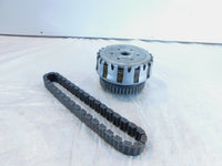 1978-1979 Yamaha XS750 XS750S Special Clutch Basket Hub w/ Plates & Drive Chain - C3 Cycle