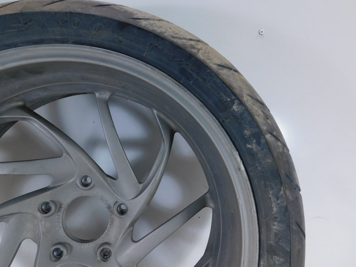 2011 2012 2023 BMW K1600 K 1600 GTL K1600GTL Cast Rear Wheel Rim & Tire - 6x17 - C3 Cycle