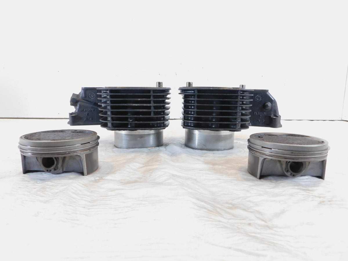 1997-2004 BMW R1200CL R1200C R1150R Black Left/Right Pistons and Cylinder Jugs - C3 Cycle